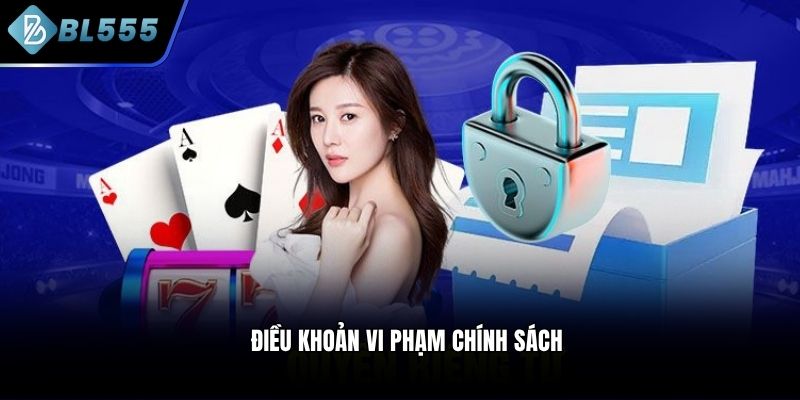Điều khoản vi phạm chính sách